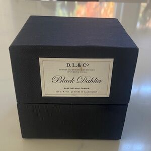 D.L. & Co Black Dahlia Candle